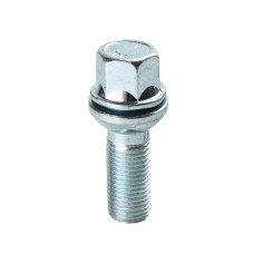 M14x1.5x32 HEX 17 mm R13 Sphere Wheel bolt with mobile washer
