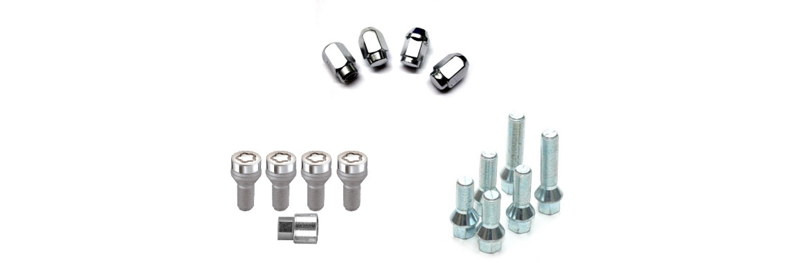 Wheel bolts and nuts