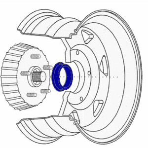 Alloy Wheel Hub Centric Spigot Rings 76.0-74.1 Wheel Spacer Set of 4 