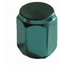 Valve cap metal (green)