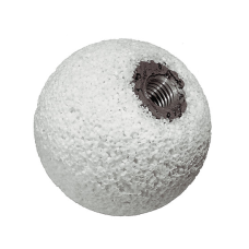 Limestone ball for rubber Ø 60mm, stem 6mm